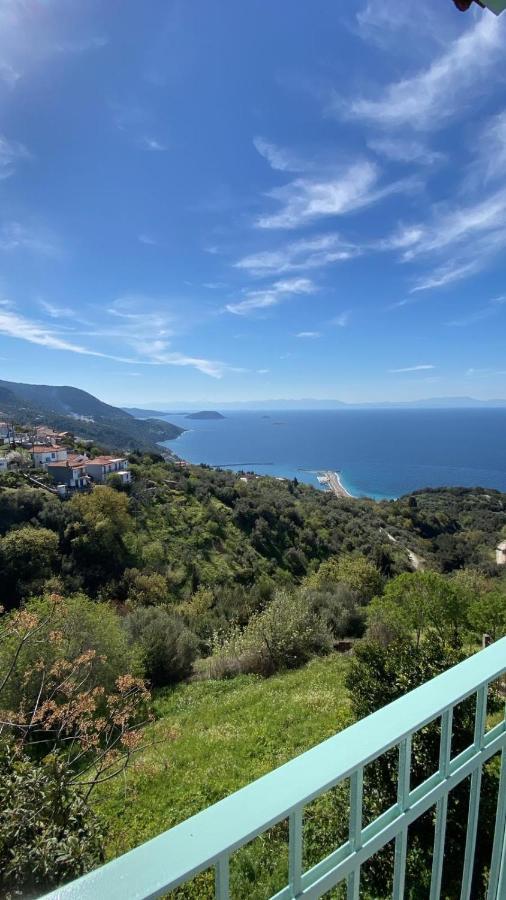 The Balcony Villa Glossa Exterior foto